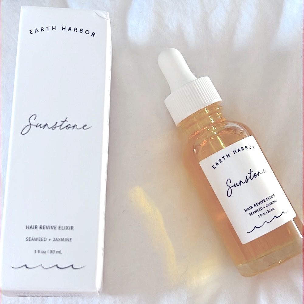 Earth Harbor Sunstone Hair Revive Elixir Seaweed + Jasmine